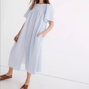 NEW Madewell Flutter-Sleeve Caftan Dress - NWT